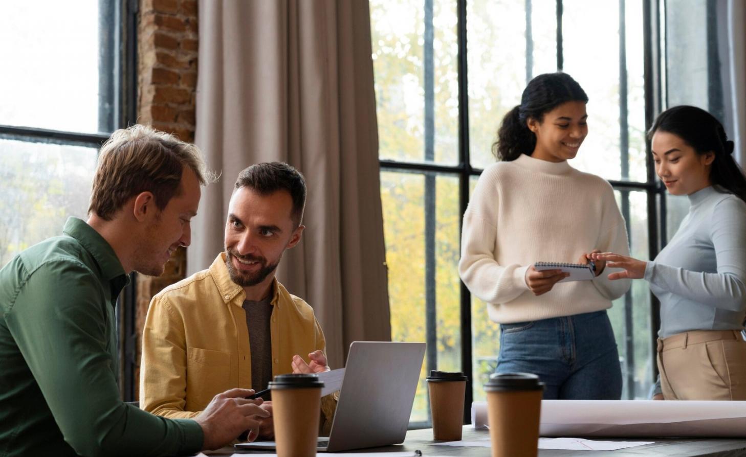 Sesión de trabajo colaborativo del equipo wexarivari